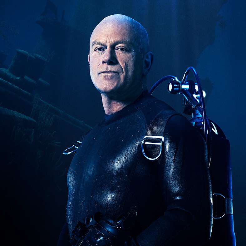 Ross Kemp Diving