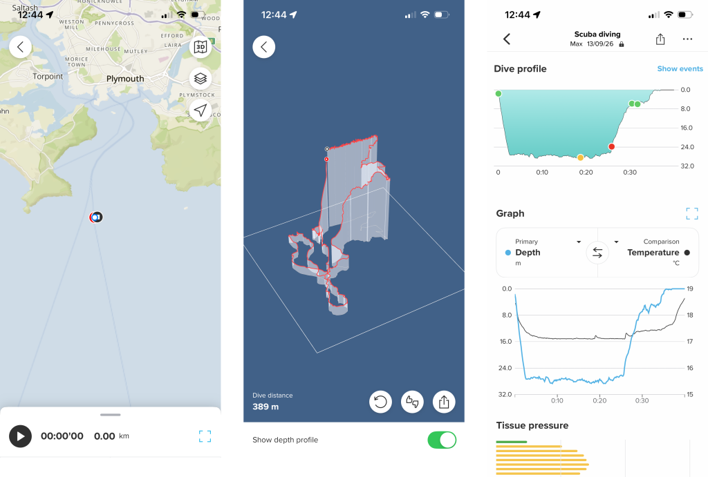 Suunto Nautic S app